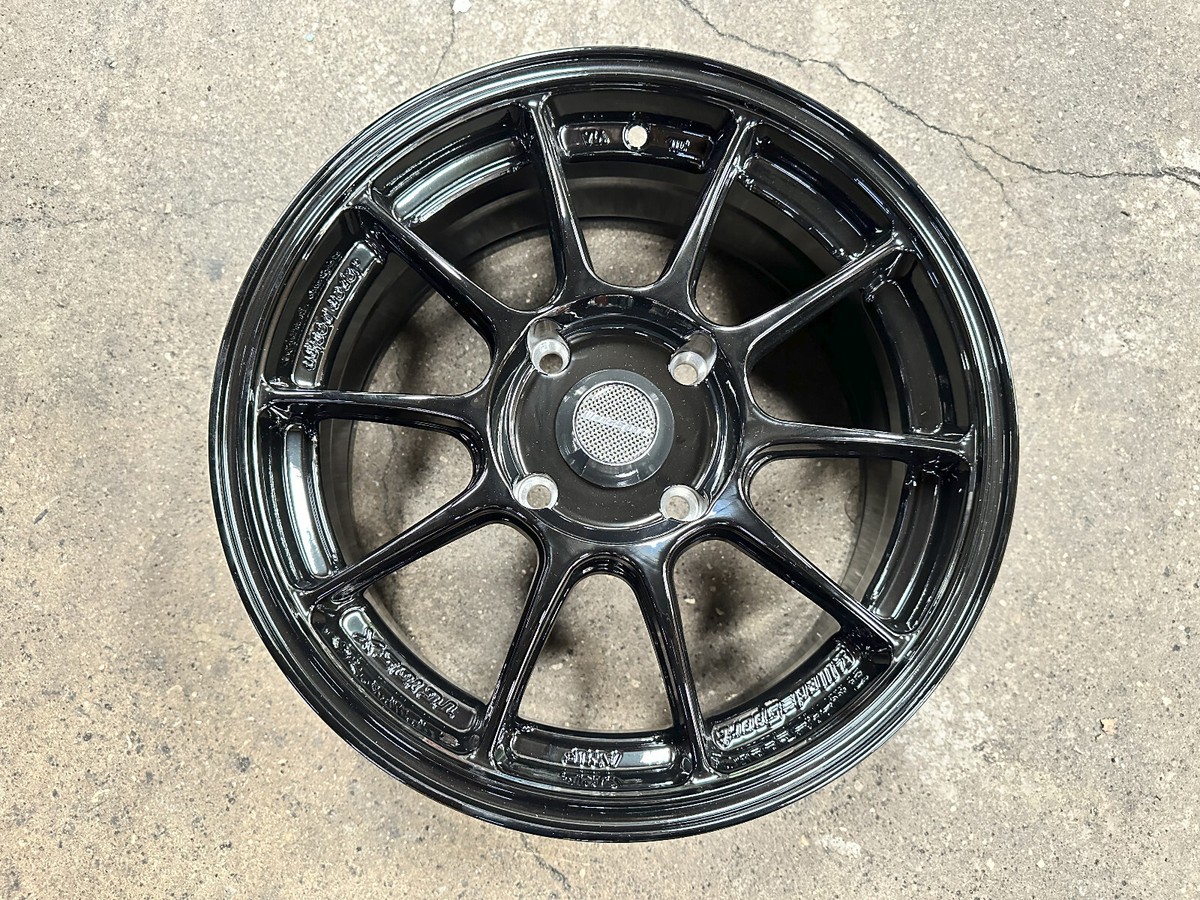 15x7.5 4x114.3 AOW TC105X Rays TE37 Flow Formed Wheel | One Piece 