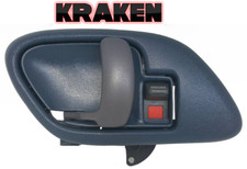 Inside Door Handle For Chevy Gmc Truck Tahoe 1995-1999 With Bezel Left Blue