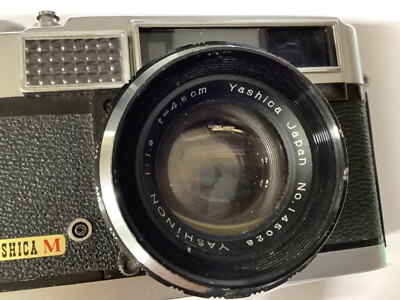 Vintage Yashica Model M Film 35mm Camera Read