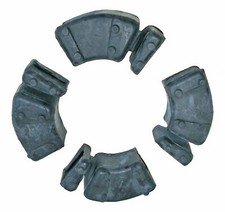 Honda CB250N CB250T rear wheel cush drive rubbers (1978-1982 Dream & Superdream)