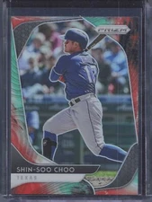 2020 Panini Prizm Prizms Cosmic Haze #6 Shin-Soo Choo