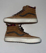 Vans Sk8-Hi MTE Glazed Ginger Sneakers Brown Suede Size M 6 /W 7.5 Scotchgard