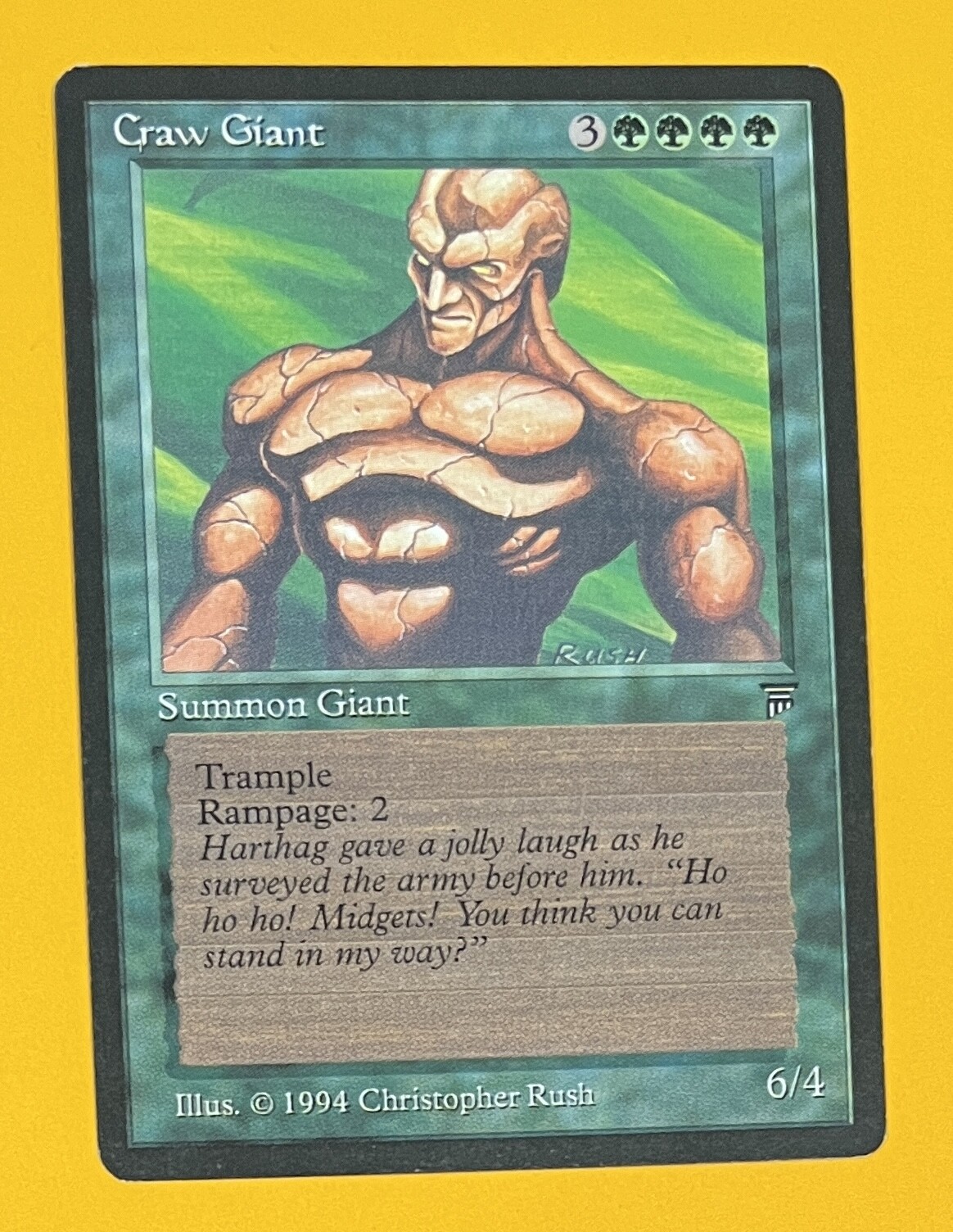 MTG CRAW GIANT Legends (OldManMTG 004-415)