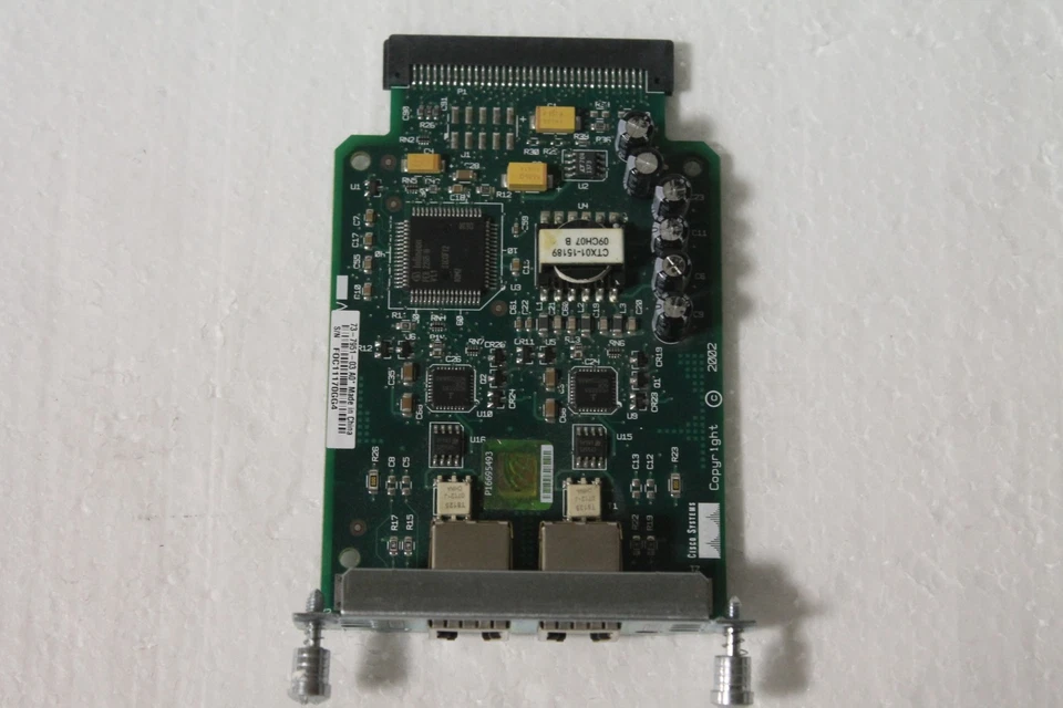 VIC2-2FXS, CISCO TWO-PORT VOICE INTERFACE CARD - FXS 60 day warranty - Image 3 of 3