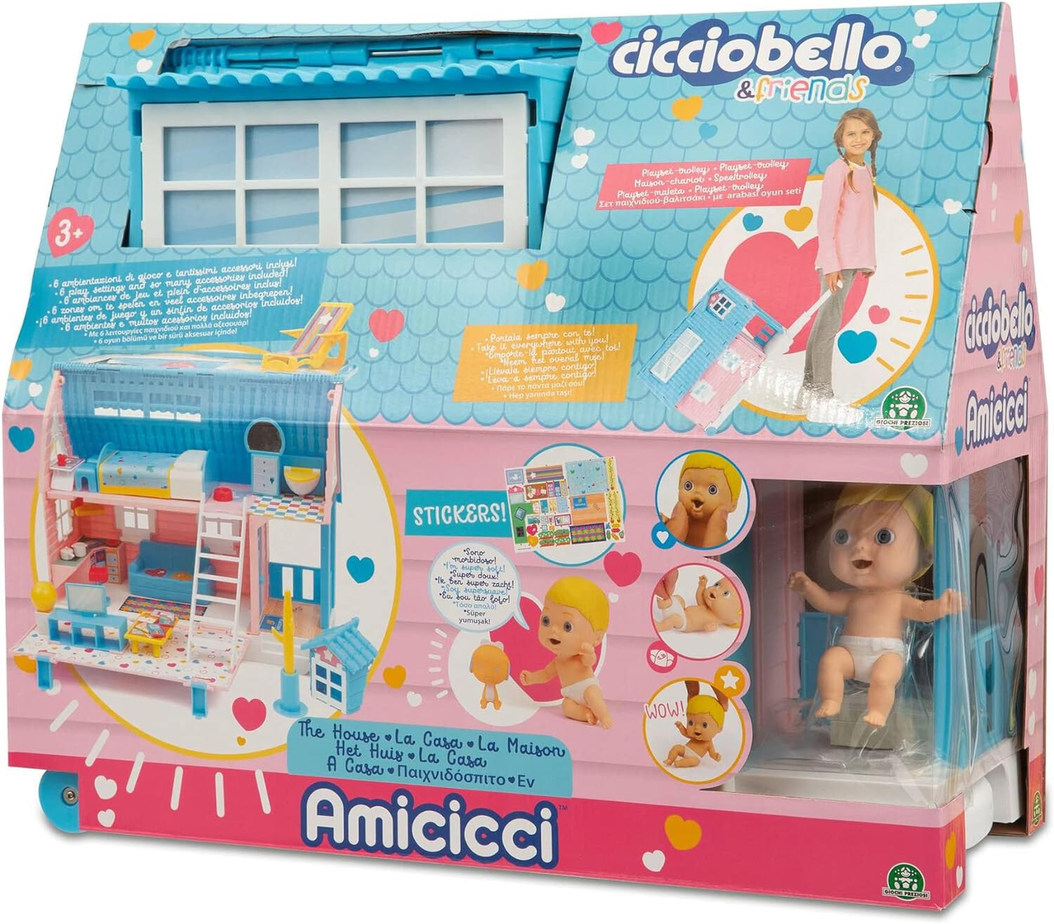 CICCIOBELLO AMICICCI CASA AZZURRA