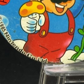 Mario Sky Menko Super Mario Bros Famicom Card Nintendo 1985 NES Japanese