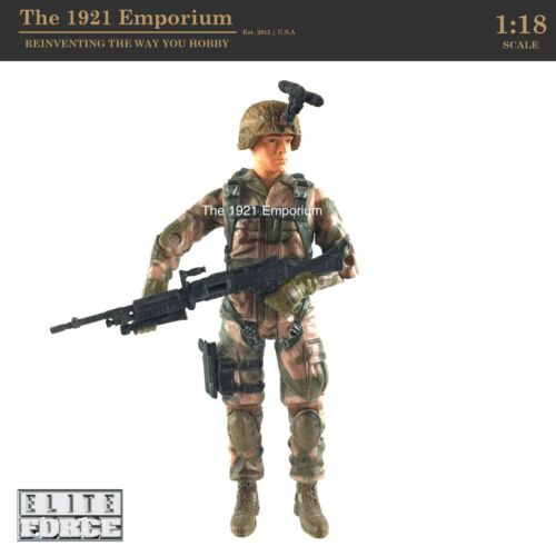 1:18 Blue Box Toys BBi Elite Force Modern US Army 101st Airborne Soldier Figure