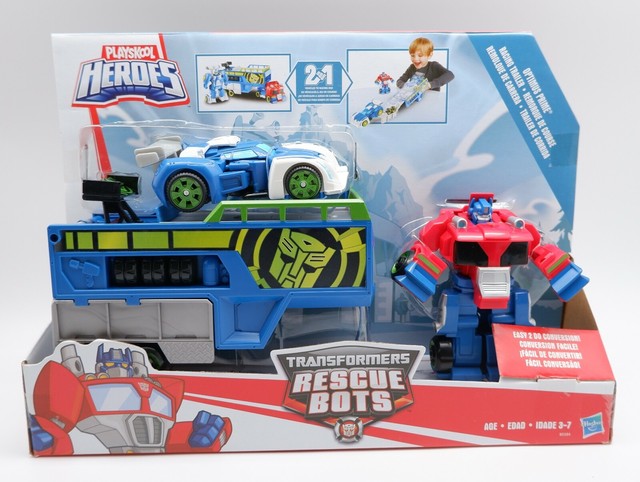playskool optimus prime trailer