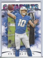 JUSTIN HERBERT 2021 ORIGINS CATAPULTS INSERT #C-12