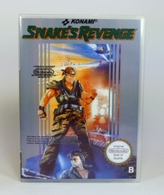 NES Storage Case - Metal Gear Snake's Revenge - NO GAME