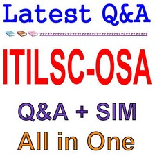 ITIL Service Capability Operational Support Analys ITILSC-OSA Exam Q A SIM