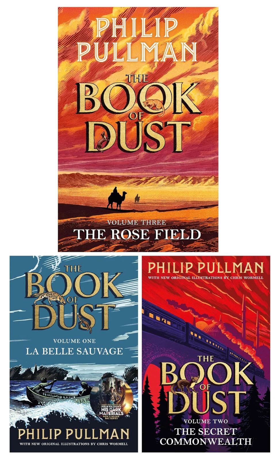 Penguin Random House Dark The Book Of Dust (Vol 1-3) (His Materials) By Philip Pullman Illustrated 3 Books Collection Set - Ages 12-17 - Paperback - Image 2