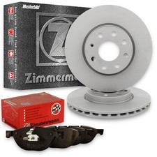 Zimmermann Bremsscheiben Ø258mm + Beläge Vorne passend für Renault Clio 4 1.2