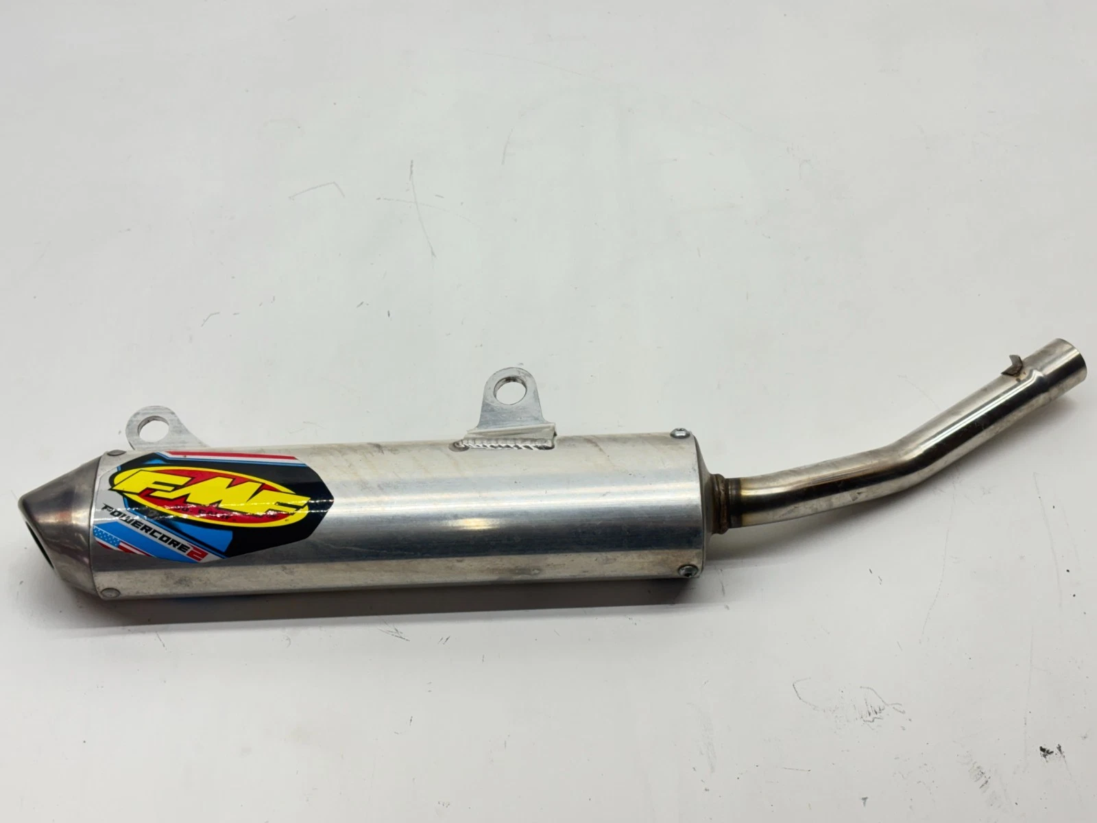 1999 Honda CR250R FMF Exhaust Muffler Silencer Slip On Pipe Assembly Dirt Bike