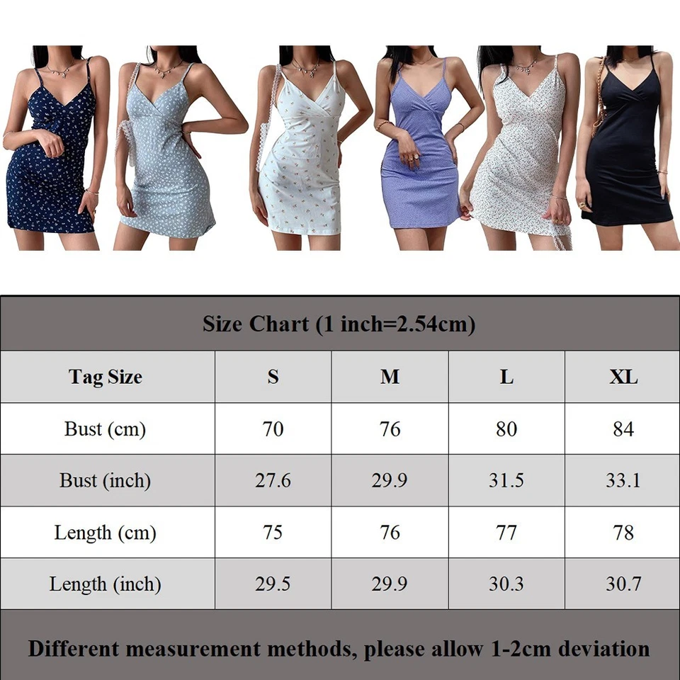 Damen Kleid Damen Retro Sexy Rückenfrei Spaghettiträgerkleid Y2K Polyester - Bild 4 von 4