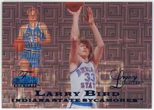 2012-13 Fleer Retro Basketball Larry Bird Flair Showcase Legacy Row 0 /100 HOF