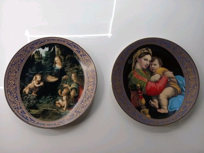 Vintage 1992 The Hamilton Collection 2 Teller The Madonna And Child