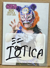 Azumi AZM Mini Iotica 2018 Stardom Official Autograph Sign Card #41 SP AEW NJPW