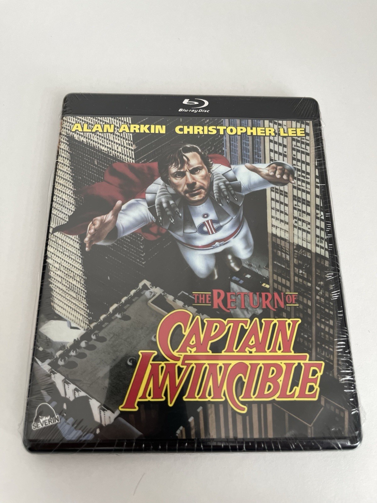The Return of Captain Invincible 3 Disc Blu-ray) Region Free Sealed