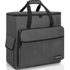 PC Travel Case Desktop Carrying Case PC Bag Padded Nylon Carry Tote Bag for T...