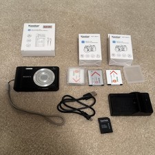 Sony Cyber-shot DSC-W800 20.1 MP 5x Optical Zoom Digital Camera W Charger SD Bag