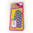 VTG 1979 Barbie Best Buy Fashions Blue Paisley A-Line Dress #1361 New NIB