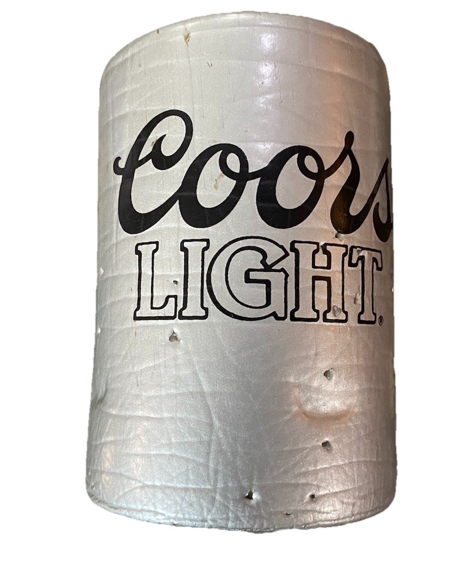 Vintage 1979 Coors Light Kool Kan Beverage Can Holder Coozie