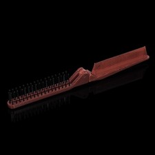 2-Foldable Hair Comb Portable Travel Hair Brush Hair Comb Plastic Folding