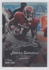 2018 Panini Luminance Draft Day Signatures Silver Jaylen Samuels Auto 0r2f