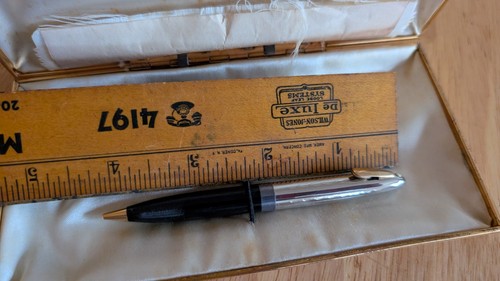 Sheaffer's 14K Gold Nib Fountain Pen and Pencil Set - Tuck away - In box - VTG - Picture 14 of 18