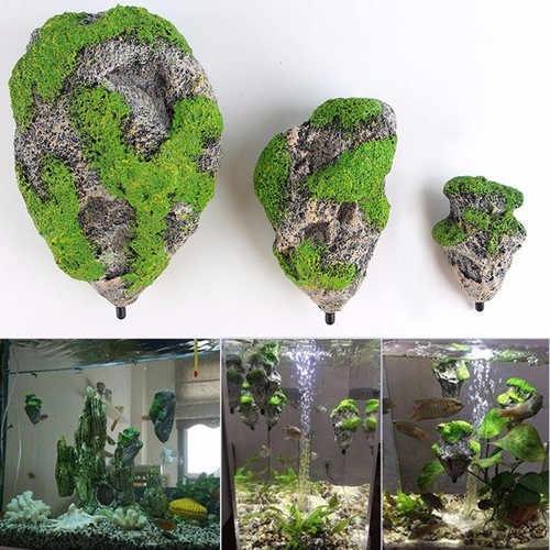 Aquarium Decor Peculiar Suspended Rock Flying Rock Pumice Artificial Stones - Picture 6 of 10