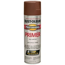 Rust Oleum 15 Ounce Red High Performance Spray Primer Fast Drying Rust Preven...