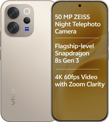 vivo V70 Elite 5G (Beige, 8GB RAM, 256GB ) Snapdragon  8s Gen 3 Unlocked Phone