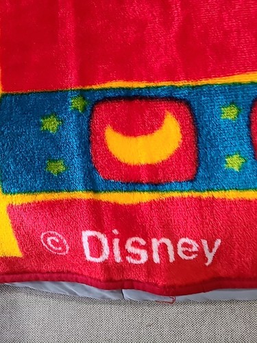 VERY RARE Vtg Providencia Winnie The Pooh & Piglet Disney THICK FLEECE Blanket - Picture 3 of 8