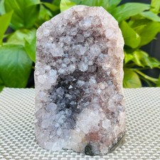 1436G Natural Amethyst Geode Cluster Quartz Crystal Cave Mineral Specimen
