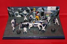 1/43 Williams F1 Bmw FW22 (2000) - #9 R. Schumacher - PIT STOP - MINICHAMPS