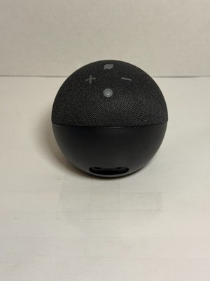 Amazon Echo Dot 4th Gen Smart Speaker Charcoal Replacement Unit (No Power Cable)