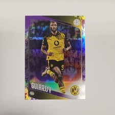 2025-26 Topps UCC Serhou Guirassy Borussia Dortmund Purple rabbit