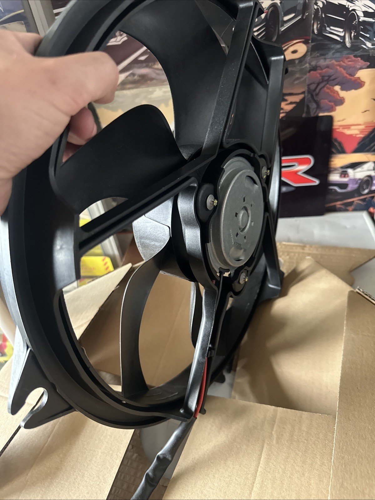 GENUINE Peugeot 307 Radiator Fan Motor 400W 1253C0 image 7