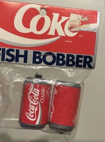 Vintage Coca-Cola Fish Bobbers (2-Pack) New in Package