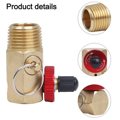Air Management Solution 12 Zoll NPT Messing Verteiler mit Sicherheitsfunktionen