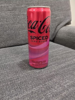 Coca-Cola Spiced Zero Sugar, Empty Can & Unopened, See Pics