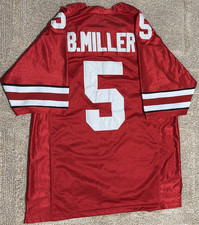 Braxton Miller #5 Ohio State Buckeyes Football Nike Red Jersey Size 48 / Large L