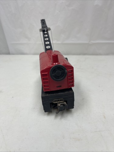 Vintage ORIGINAL LIONEL 6560-25 OPERATING WORK CRANE POSTWAR Bucyrus Erie Red - Picture 5 of 7