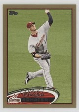 2012 Topps Gold 1138/2012 Jordan Schafer #428 0x0