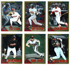 1994 Score MLB Baseball Rookie/Traded set of 165 Gold Rush parallel cards