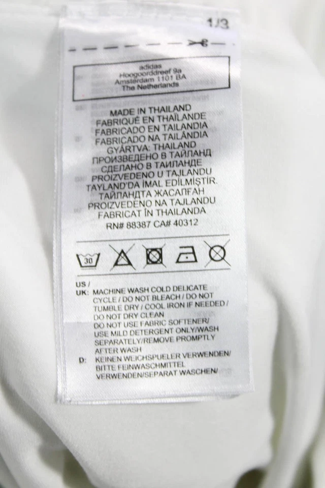 Adidas Mujer Mini Skort Blanco Talla XS Foto 4 de 4