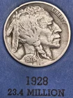1928-P Buffalo Nickel — photo from another recent sale