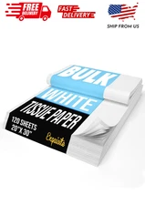 Crown Display White Tissue Paper for Gift Bags White Tissue Paper Bulk - 960 She