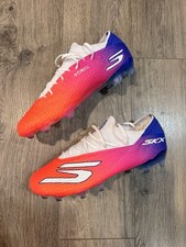 Skechers SKX 2 Elite FG Soccer Cleats &ldquo;Sunset&rdquo; World Cup Colorway Size 8 Mens